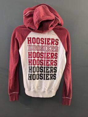 Pink IU Zip Up Hoodie Jacket Women's Size Small